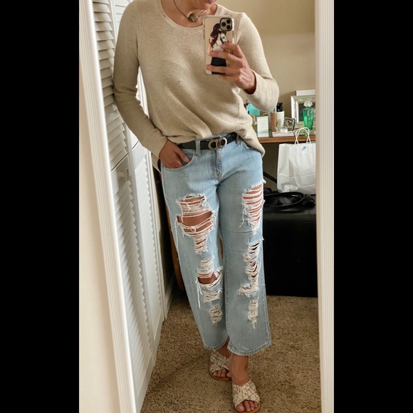 Carmar Denim - CarMar ripped straight leg jeans size 27